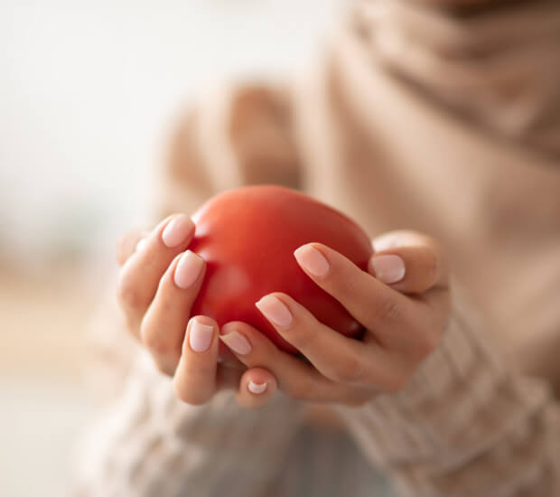 Intended parents celebrating birth via egg donor