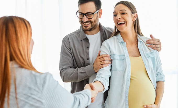 parents through surrogacy